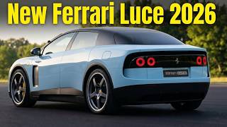 NEW Ferrari Luce 2026 — Ferrari’s Most Futuristic Supercar Yet?
