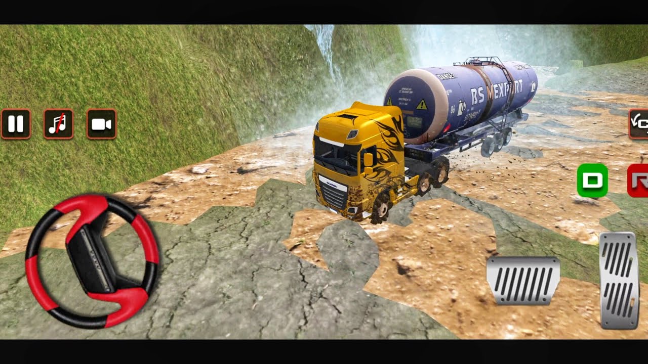 New truck driving game| american mud truck simulator part 2 Android gameplay 