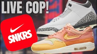 LIVE COP : AIR JORDAN 3 'HIDE AND SEEK' & AIRMAX 1 X PUERTO RICAN DAY ‘ORANGE FROST'