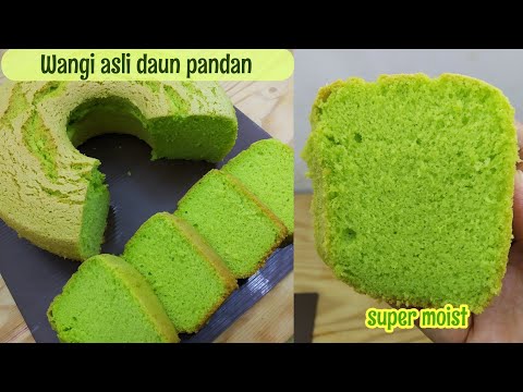 Cara Membuat Bolu Pandan Pakai Daun Pandan