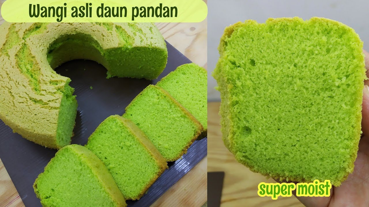 WANGI ASLI DAUN PANDAN MEMBUAT BOLU INI SANGAT ISTIMEWA DAN SUPER MOIST