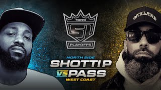 KOTD - Rap Battle - Shotti P vs Pass | #KOTDS1 Playoffs Semi-Finals