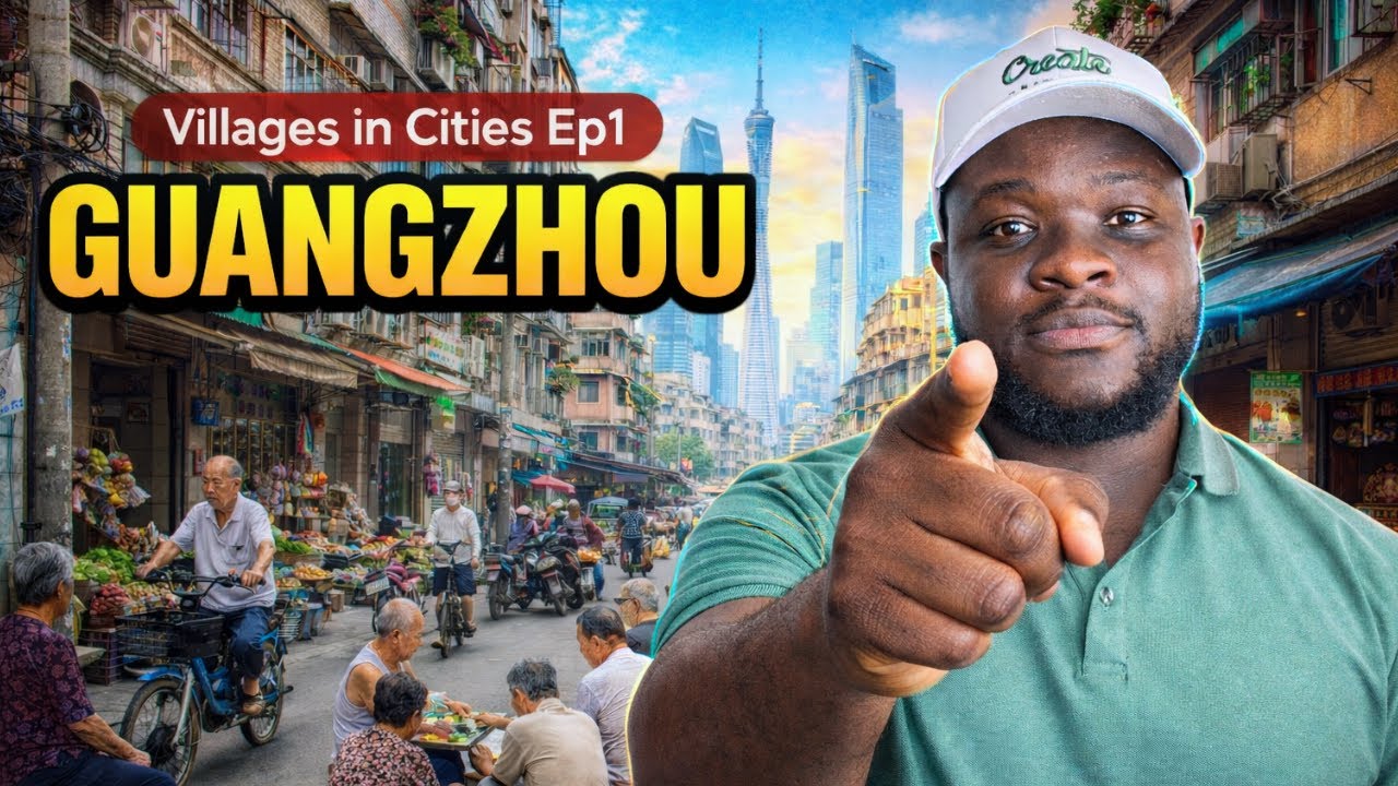 I Visited a Hidden Village Inside a Mega Chinese City | Black Tourist in Guangzhou | S1, EP1