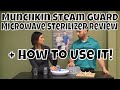 Munchkin Steam Guard Sterilizer Instructions