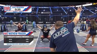 2016 Crossfit East Regional EVENT 1 Heat 4 Snatch