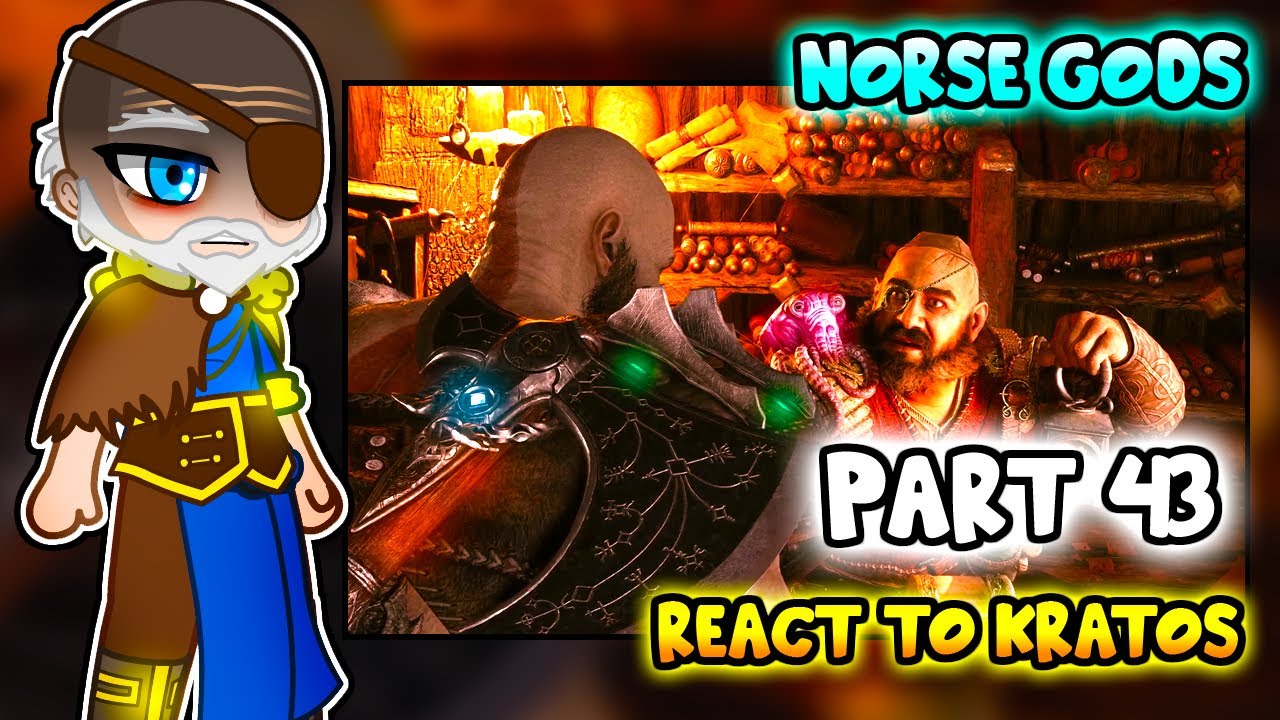 Реакция скандинавских богов на Кратоса, часть 43 || GOW Ragnarök || - Реакция Gacha Club