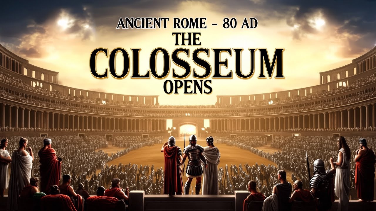 The Roman Empire – 80 AD: The Grand Opening of the Colosseum - YouTube