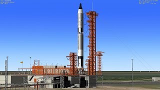 Gemini 9A Launch (Orbiter Simulator)