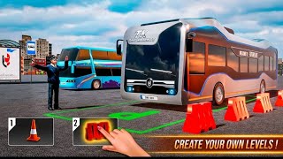 Modern Bus Drive Parking 3d - Android Gaming [HD] screenshot 5