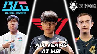All Teams Qualified For MSI 2026