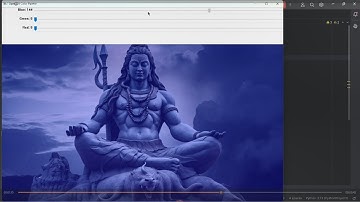 How to create color mixing Apps in Python