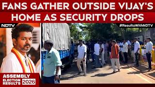 TVK News Today | Tamil Nadu: Fans Gather At Vijay's Doorstep As Security Drops