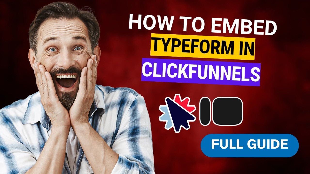 How to Embed Typeform in ClickFunnels [2026 Full Guide] - YouTube
