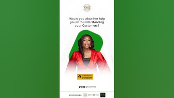 #africanentrepreneurs #africa #taasafrica #dataanalytics #customerexperience #automation