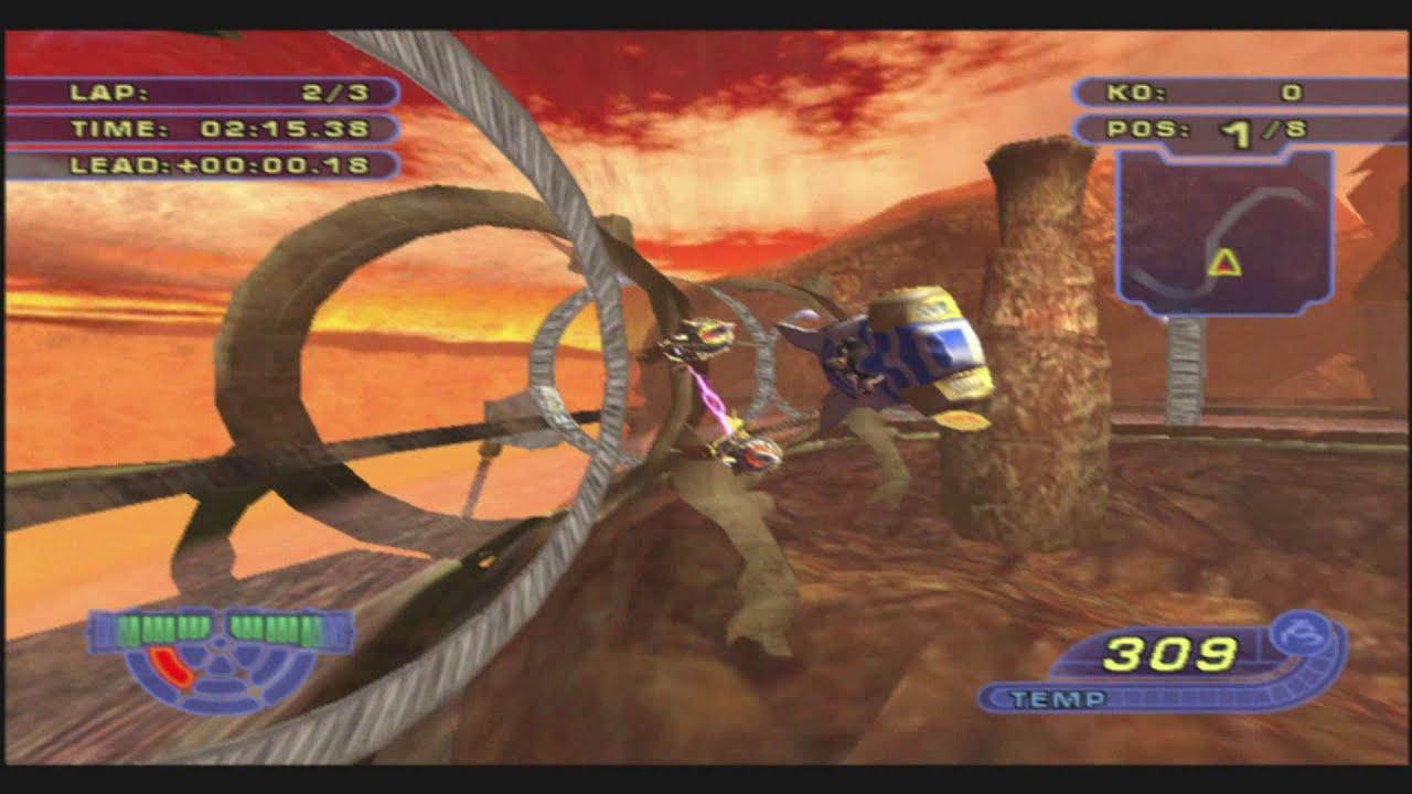 Star Wars Racer Revenge | HD Gameplay (PS2)