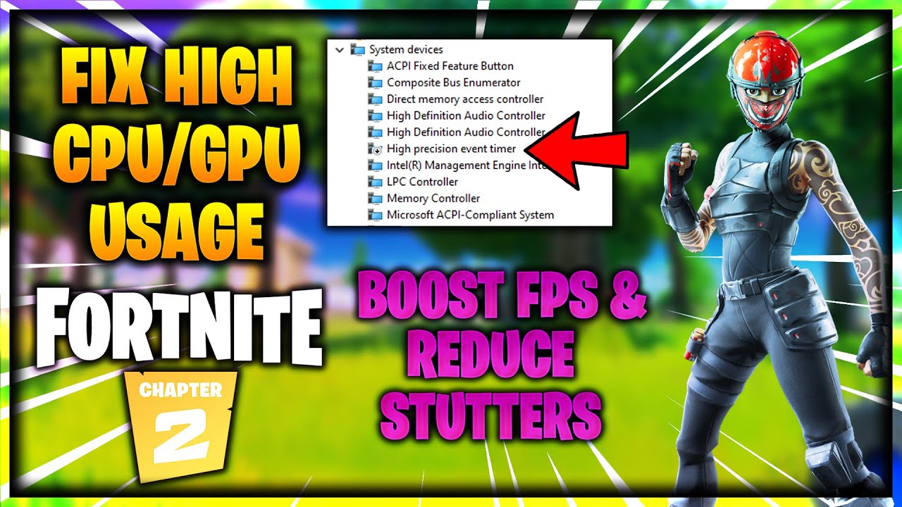 How To Fix High GPU/CPU Usage In Chapter 2 - Boost FPS Reduce Stutters - YouTube