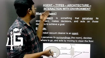Agent in Tamil | Types of Agents | Agents interacts with Environment | Artificial intelligence Tamil
