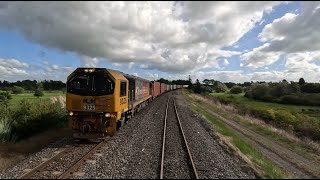 Hemopo to Morrinsville  NZ Rail Cab View Real Time