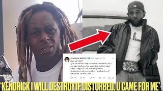 Lil Wayne GOES OFF On KENDRICK LAMAR & THREATENS Him For ‘Wacced Out Murals’ Diss (Scary Response)