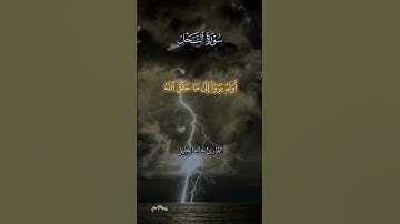 سورة النحل #قران_كريم #خالد_الجليل #ايات_قرانيه_قصيره #آيات_من_كتاب_الله #ايات_مؤثرة