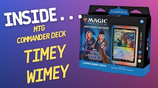 mtg doctor who commander decks review MTG: Doctor who Commander Deck main image 1