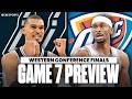 Western Conference Finals Game 7 Preview Spurs Vs Thunder Predictions Keys To Victory 