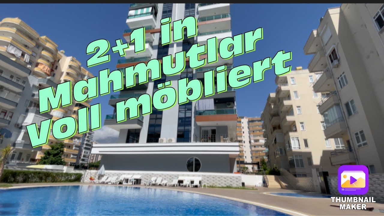 Top Wohnung in Mahmutlar 2+1 zum kaufen 