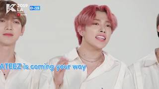 [#KCON19LA] STAR COUNTDOWN D-15: ATEEZ