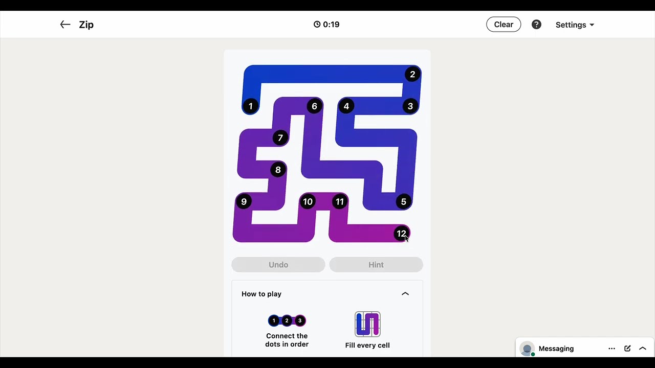 ウィザピ 早い者勝ち LinkedIn Zip #156 Today's Answer #ZIP - YouTube