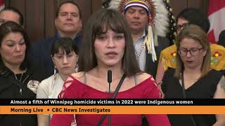 Almost a fifth of Winnipeg's homicides this year involved Indigenous women, a CBC analysis has found