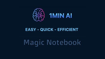 🔮 1min.AI | Magic Notebook