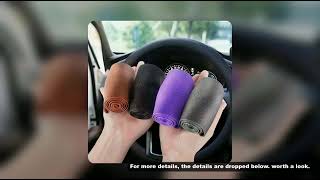 Silicone Steering Wheel Cover Elastic Glove Fit Soft Touch Can Choose From Various Colors of Car Int screenshot 3
