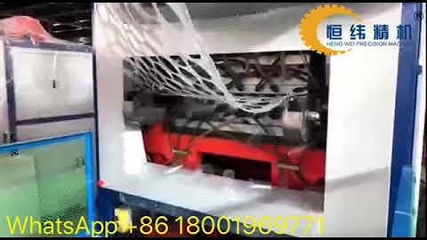Plastic cups full automatic forming stacking counting packing integration solution