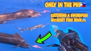 ep14 TRADITIONAL FISHING| HOW TO CATCH A SWORDFISH WITHOUT HOOK| UnBELIEVABLE #rentex