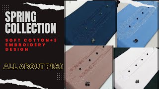 soft cotton+ 3 embroidery designs| Gent's kurta Designs 2023 | Men’s Fashion screenshot 3