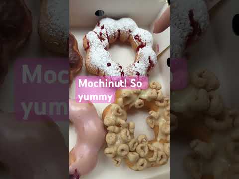 These were pretty yummy. Donuts made from sweet rice.