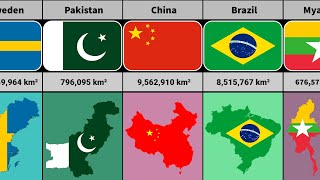 Size Comparison Top 100 Countries Truth Data