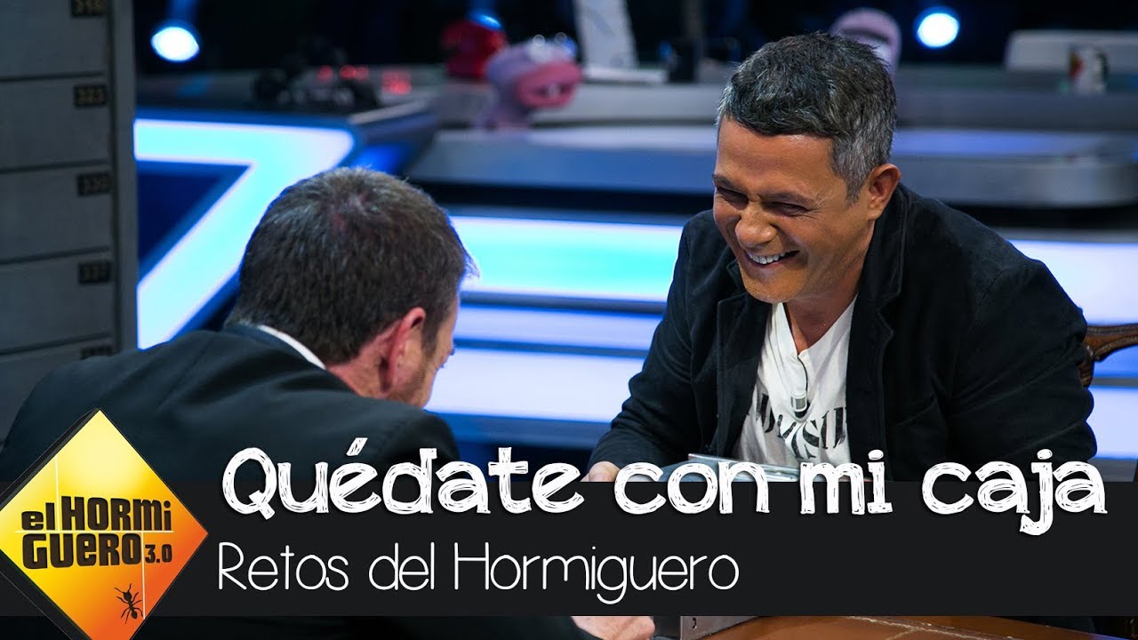 Alejandro Sanz usa sus artimañas con Pablo Motos para quedarse el botín - El Hormiguero 3.0