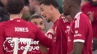 Hugo Ekitike's towering header gives Liverpool 2-0 lead over Brighton | Premier League | NBC Sports