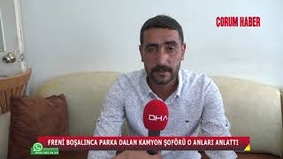 Kamyon Sürücüsü O Anlari Anlatti Benden Başkasina Bi̇r Şey Olmasin Di̇ye Allaha Yalvardim