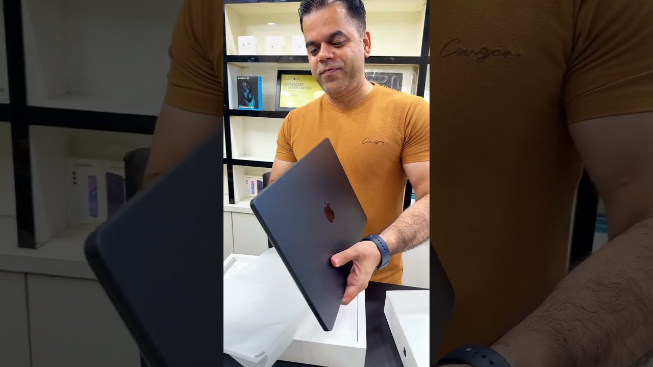 Unboxing The New MacBook Air M4 15 In Midnight Sleek Powerful Stunning 