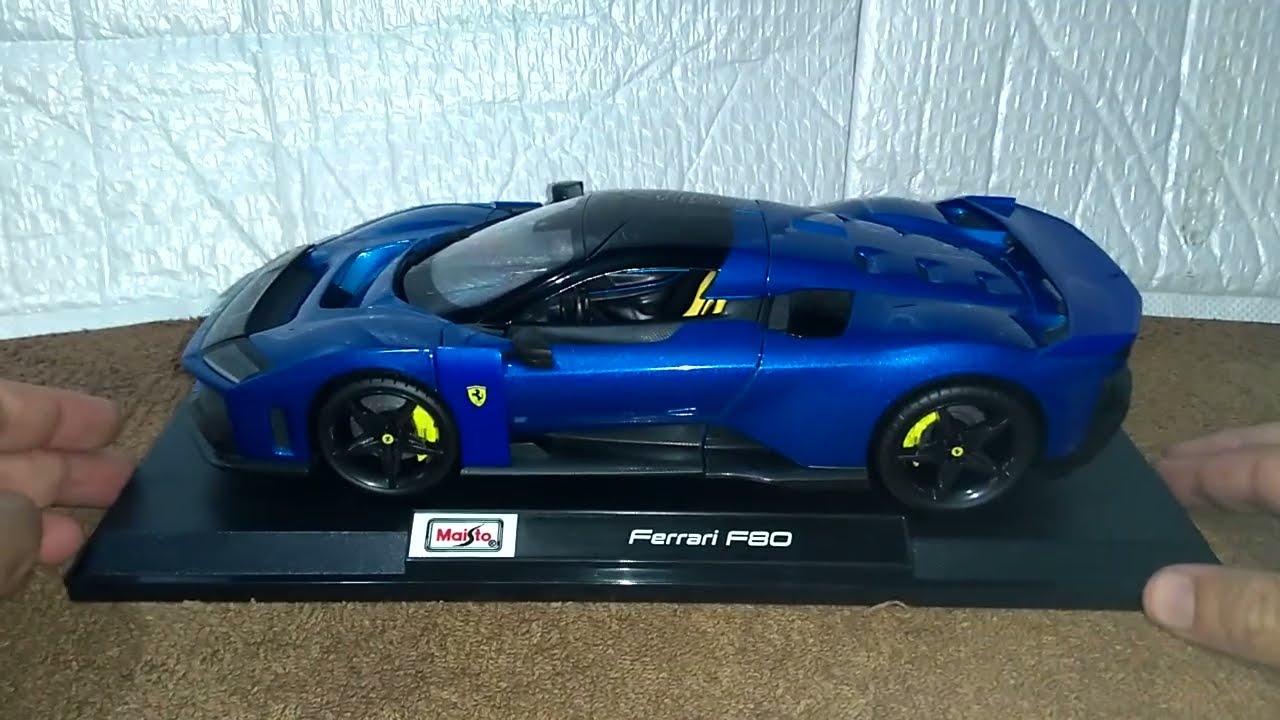 NEW 2026 FERRARI F80 MAISTO 1/18 world premier #maistocars