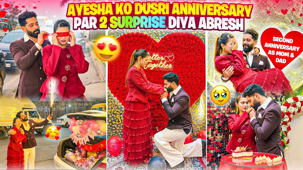 Ayesha Abresh Ki Anniversary Par Aai Rukawat 💔| 2 Surprise Diya 😍 | Fokats | Abresh & Zeeshan