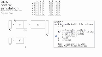 RNN matrix simulation clip