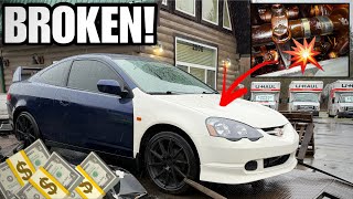 I BLEW THE K20 ENGINE ON MY ACURA RSX! 