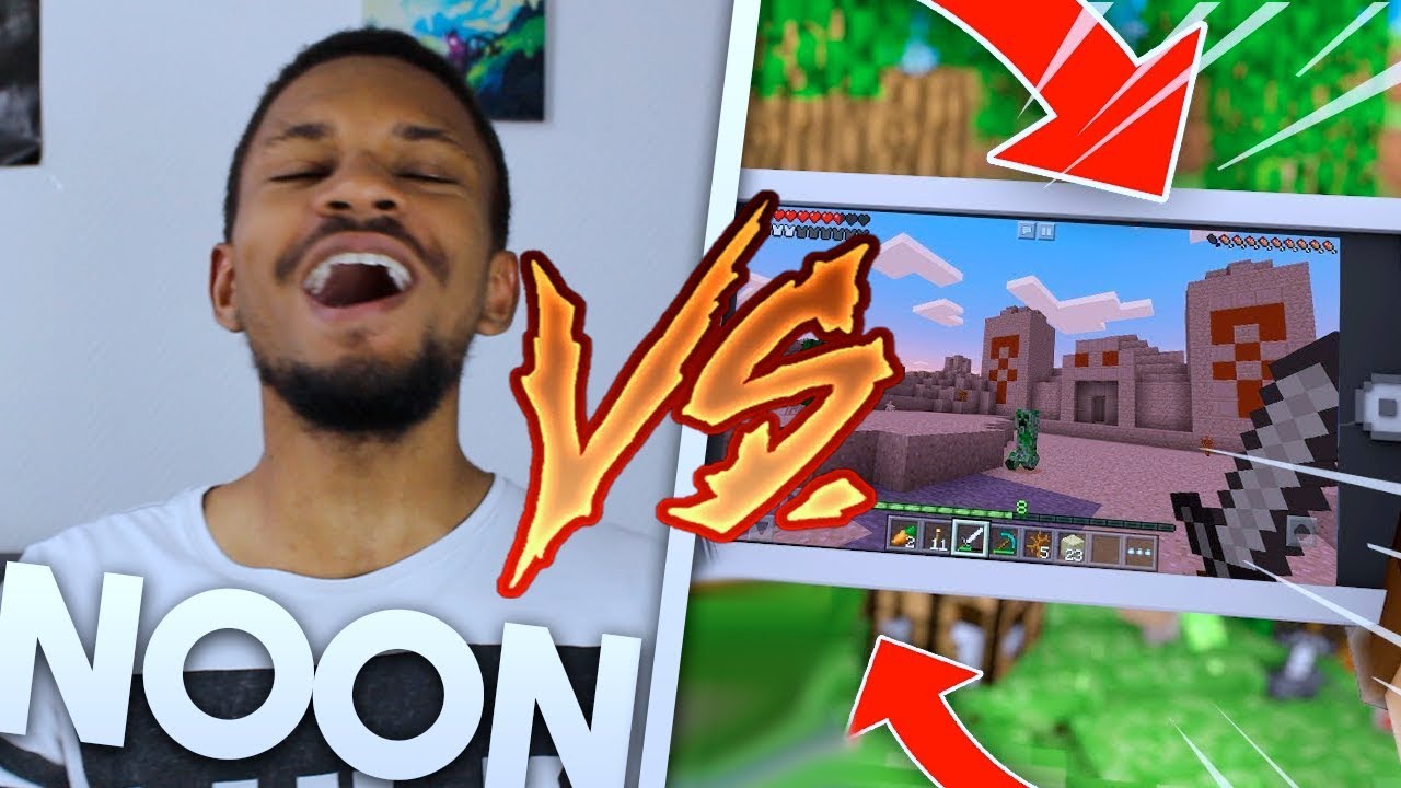 MINECRAFT POCKET EDITION VS MINENEWS ! YouTube