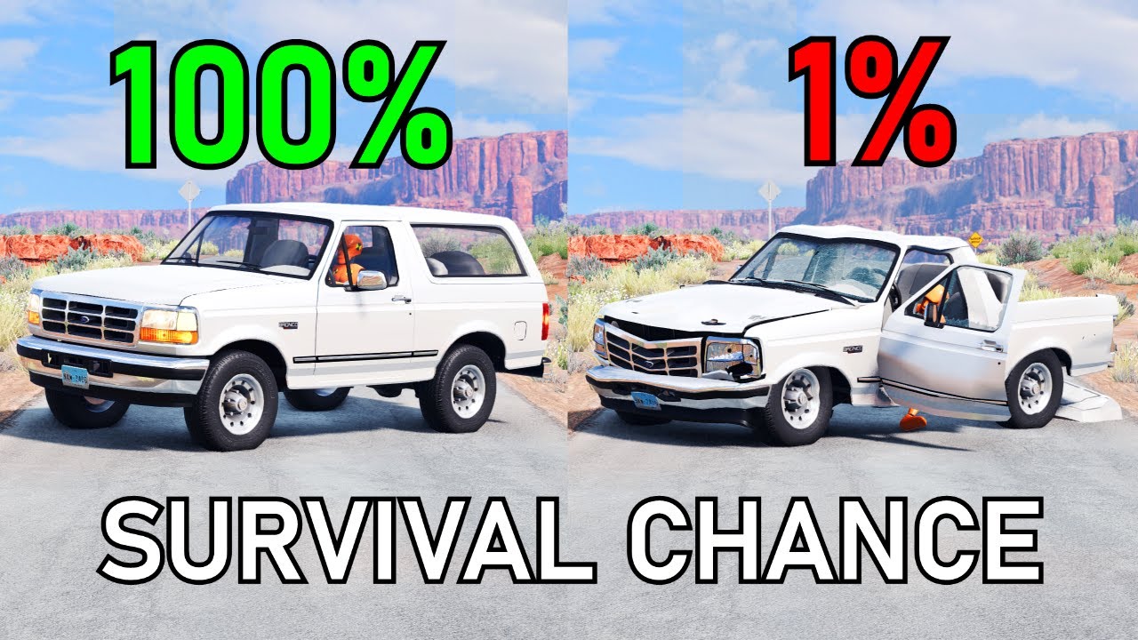 Realistic Survival Chance Crashes #59 | BeamNG.drive