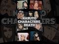 Naruto Characters’ Ages When They Died