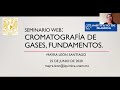 CROMATOGRAFÍA DE GASES. FUNDAMENTOS Y APLICACIONES