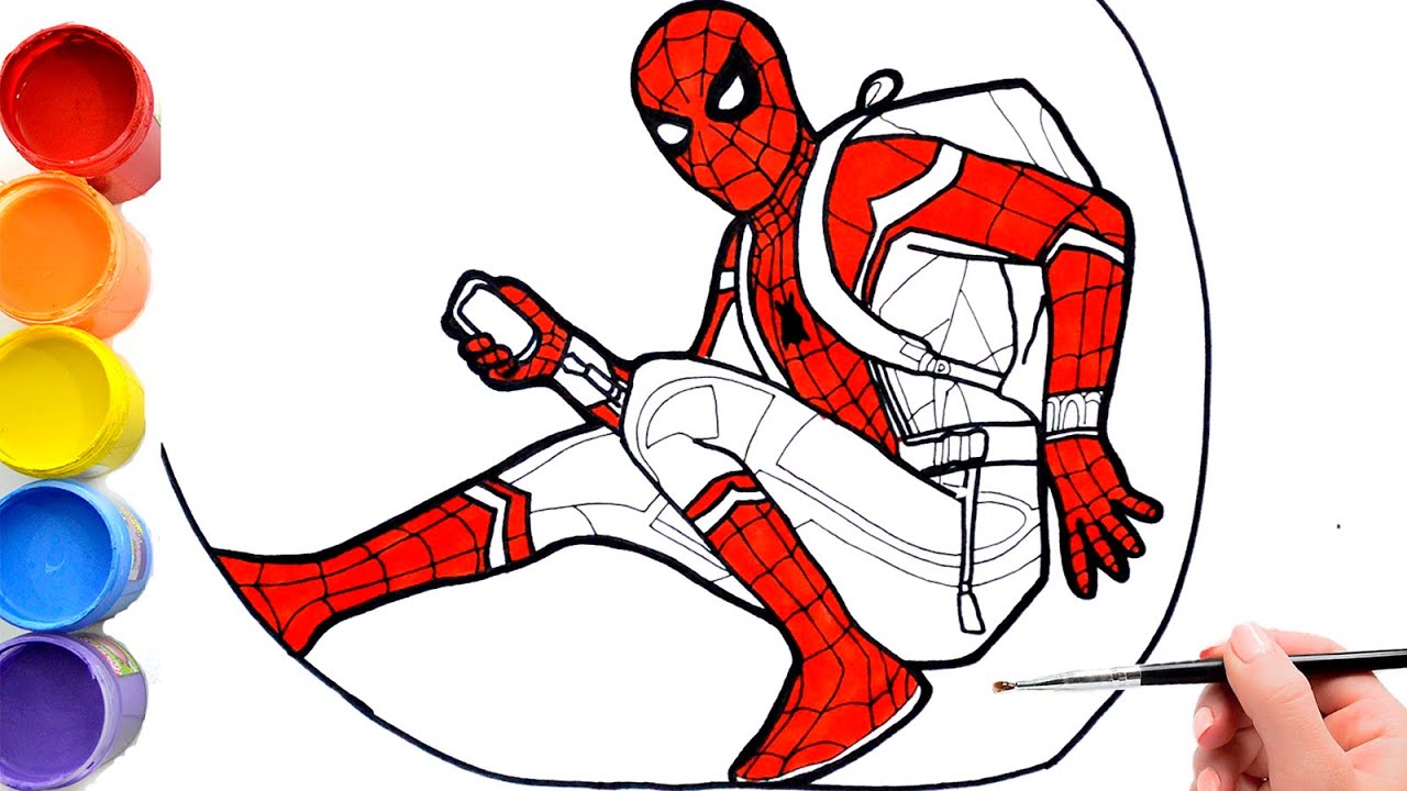 770  Colouring Pages Spider Man No Way Home  Best HD